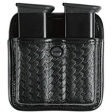 Bianchi Basket Weave Triple Threat II Double Magazine Pouch