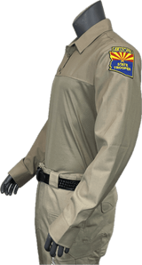 AZDPS Men's Base Layer Long Sleeve Polo