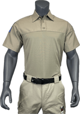 AZDPS Men's Base Layer Short Sleeve Polo