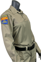 AZDPS Women's Base Layer Long Sleeve Polo