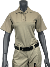 AZDPS Women's Base Layer Short Sleeve Polo