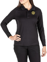 CDCR DAPO 5.11 Tactical Women's Performance Long Sleeve Polo