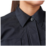 Coalinga PD 5.11 Tactical Women's Flex-Tac TDU Ripstop Short Sleeve Shirt