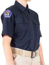 Coalinga PD First Tactical Women's V2 BDU Short Sleeve