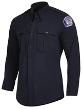 Coalinga PD Flying Cross Prime Flex Poly/Wool Men's Class A Long Sleeve Shirt