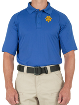 El Cerrito PD Volunteer First Tactical Men's Performance Short Sleeve Polo