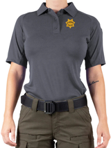 El Cerrito PD CSO and Records First Tactical Women's Performance Short Sleeve Polo