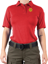 El Cerrito PD Instructor First Tactical Women's Performance Short Sleeve Polo
