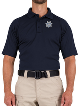 Coalinga PD First Tactical Men's Performance Short Sleeve Polo
