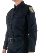 San Leandro PD First Tactical Women's V2 Pro Duty Uniform Shirt