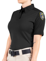 San Leandro PD First Tactical Women's V2 Pro Performance Short Sleeve Shirt