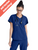 Barco Women's Indigo Rhythm 2-Pocket CiCLO Scrub Top Barco Women's Indigo Rhythm 2-Pocket CiCLO Scrub Top