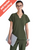 Barco Women's Fern Sway 1-Pocket Banded V-Neck CiCLO Scrub Top Barco Women's Fern Sway 1-Pocket Banded V-Neck CiCLO Scrub Top