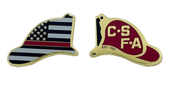 CSFA Challenge Coin Helmet