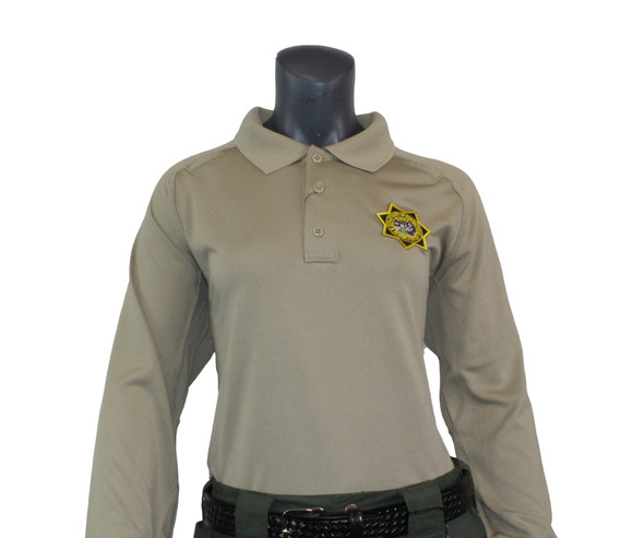 CDCR Women's 5.11 Tactical Performance Long Sleeve Polo