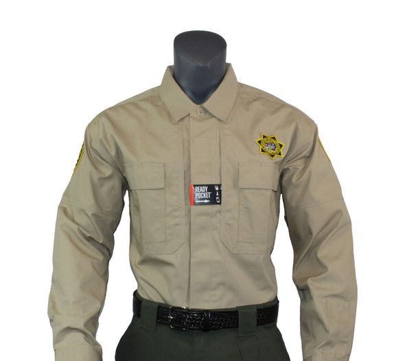 CDCR Men's 5.11 Tactical TDU Long Sleeve Shirt