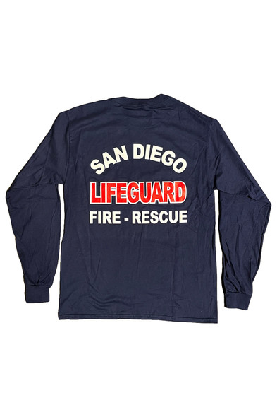 San Diego Lifeguard Port & Company Long Sleeve Essential T-Shirt