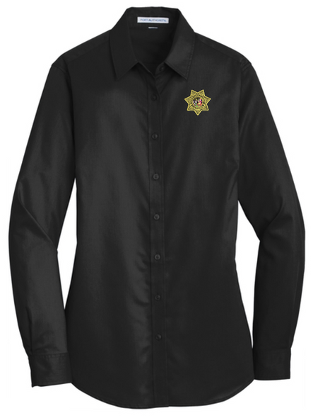 CDCR DAPO Women's Twill Button Down Shirt