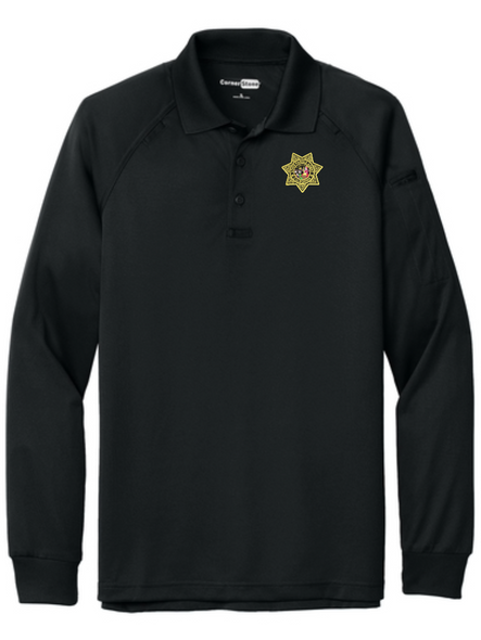 CDCR DAPO Men's Long Sleeve Snag-Proof Tactical Polo