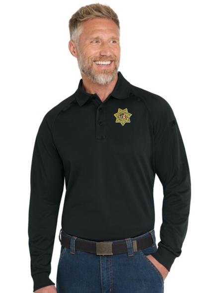 CDCR DAPO Men's Long Sleeve Snag-Proof Tactical Polo