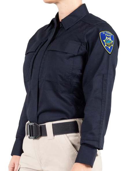 El Cerrito PD First Tactical Women's V2 BDU Long Sleeve Shirt