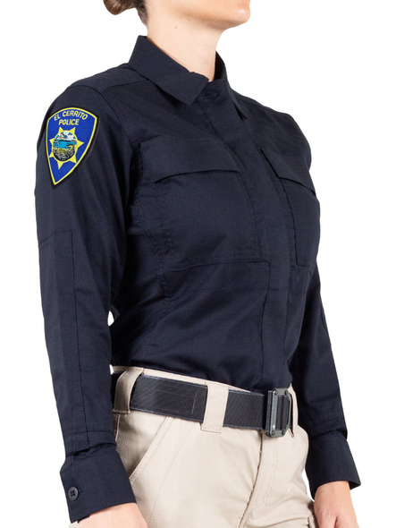 El Cerrito PD First Tactical Women's V2 BDU Long Sleeve Shirt