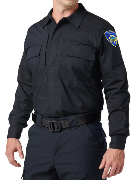 El Cerrito PD 5.11 Tactical Flex-Tac TDU Ripstop Long Sleeve Shirt