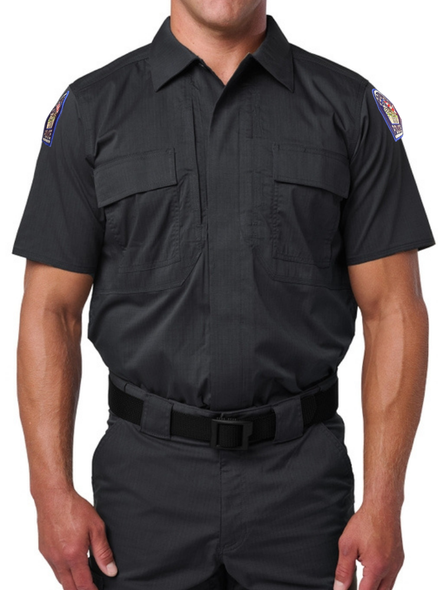 Coalinga PD 5.11 Tactical Flex-Tac TDU Ripstop Short Sleeve