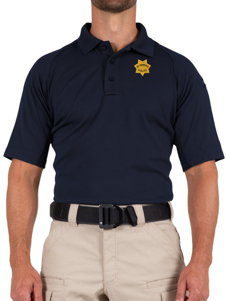 El Cerrito PD First Tactical Men's Performance Short Sleeve Polo