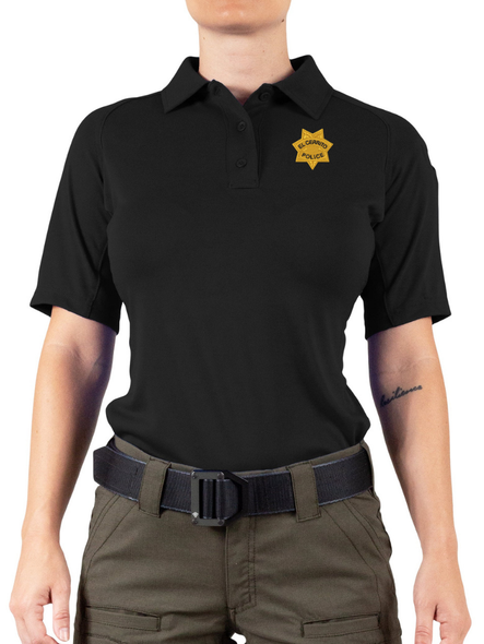 El Cerrito PD First Tactical Women's Performance Short Sleeve Polo
