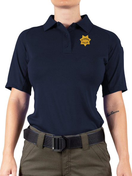 El Cerrito PD First Tactical Women's Performance Short Sleeve Polo