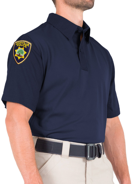 Danville PD First Tactical Men's V2 Pro Performance Short Sleeve Shirt