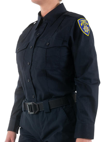 San Leandro PD First Tactical Women's V2 Pro Duty Uniform Shirt