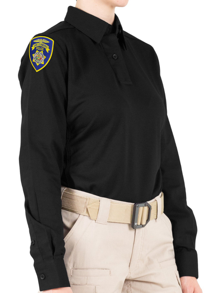 San Leandro PD First Tactical Women's V2 Pro Performance Shirt