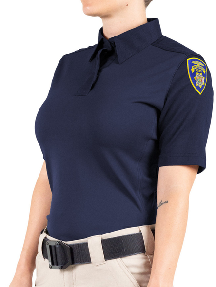 San Leandro PD First Tactical Women's V2 Pro Performance Short Sleeve Shirt