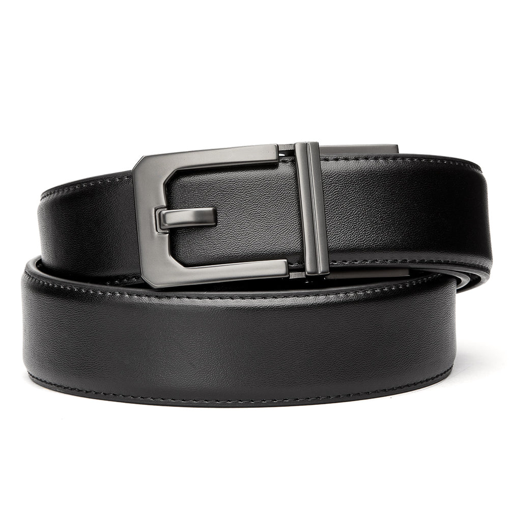 Kore Essentials Black Leather Gun Belt