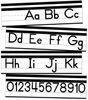 Alphabet Line: Manuscript Mini Bulletin Board Set