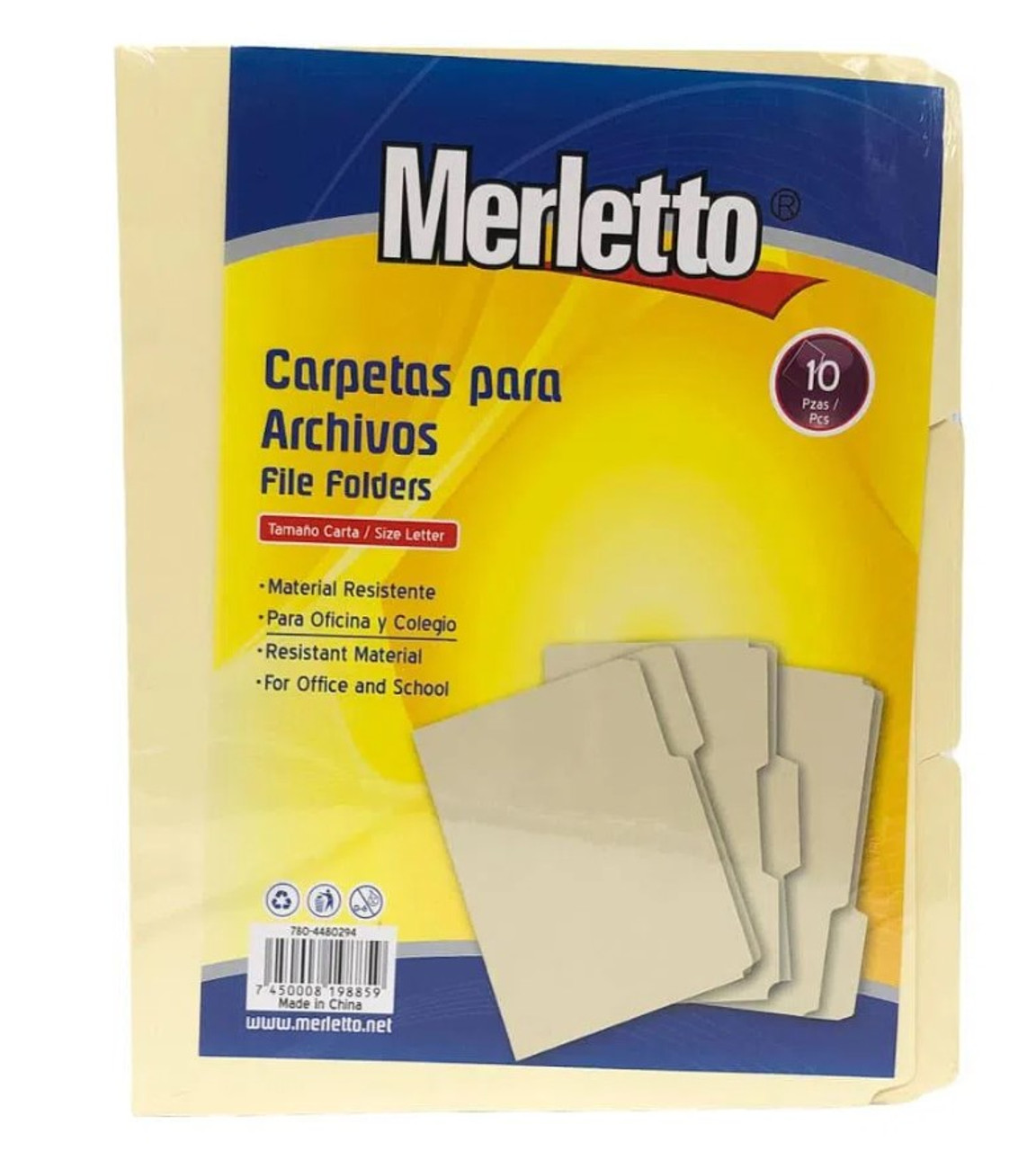 Portafolios de cartón para merchandising promocional Melior10