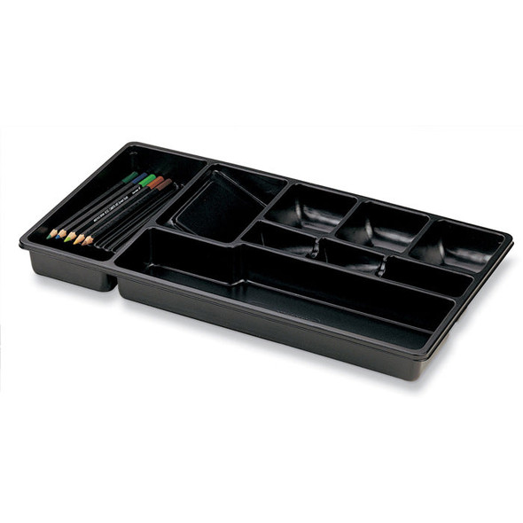 DRAWER TRAY LARGE BLACK