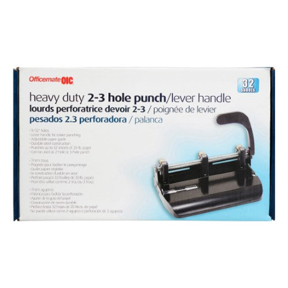 PAPER PUNCH HD 2-3 HOLES  32 PG