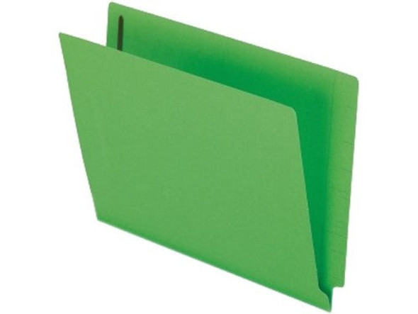 FOLDER LATERAL LETTER GREEN 2 FASTENERS BOX/50