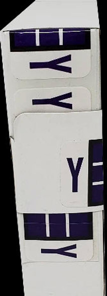 LATERAL FOLDERS LETTER Y VIOLET BOX/500
