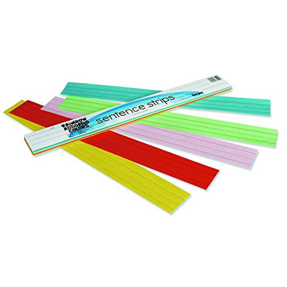 SENTENCE STRIP RAINBOW