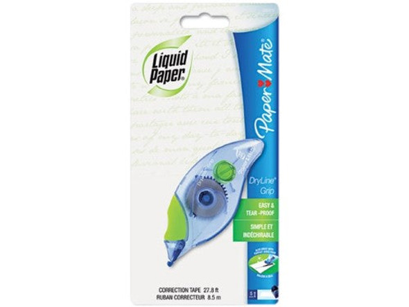 LIQUID PAPER DRYLINE GRIP CORRECTION TAPE DISPENSE