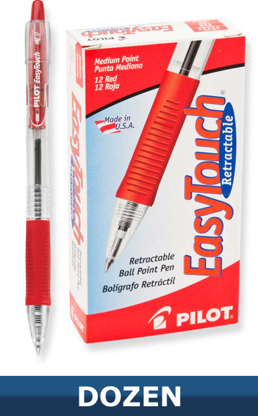 EASYTOUCH RETRACTABLE MED RED (CJ.12)