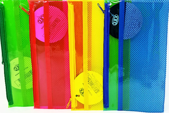 PENCIL POUCH PVC AND MESH