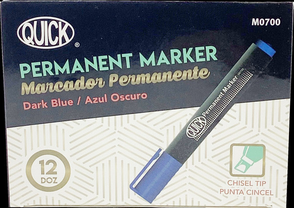 PERMANENT MARKER DARK BLUE