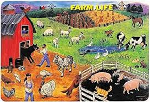 FARM LIFE PLACEMAT 17.5''X12''