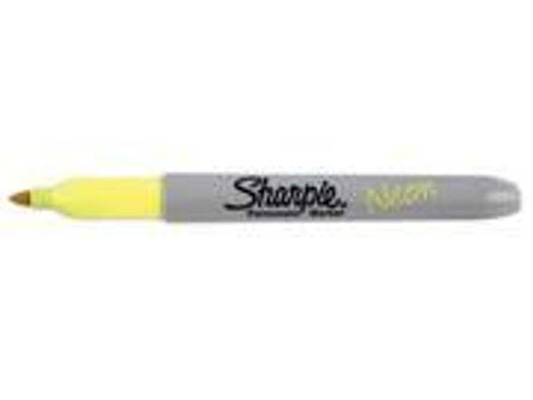 SHARPIE FINE NEON YELLOW