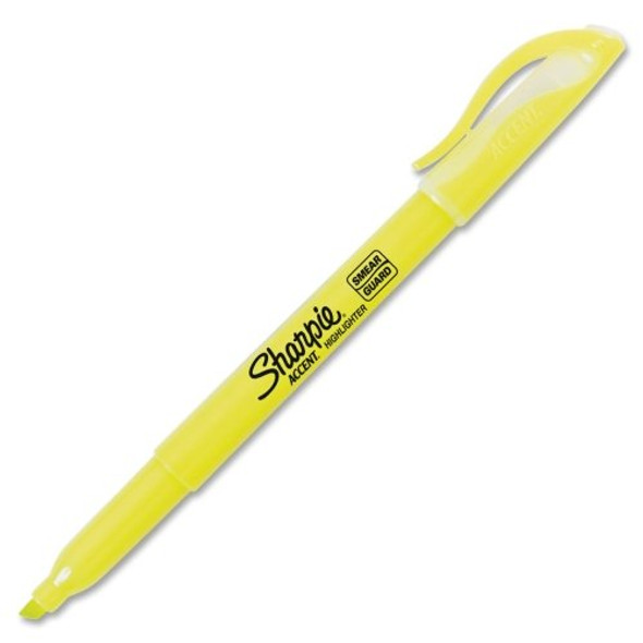 SHARPIE ACCENT HIGHLITER YELLOW CJ.12